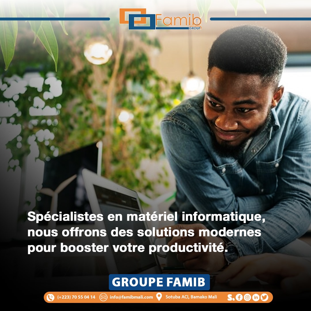 Chez Famib, Nous Sommes Bien Plus Que Des Spécialistes En Matériel ...